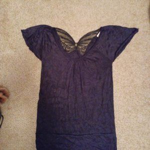 Sequin butterfly top